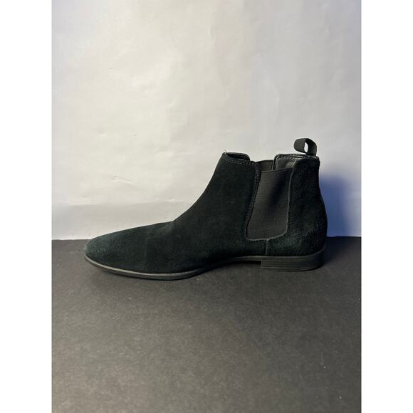 Mens Kohls Sonoma Black Boots Suede Tans Size 9 main image 4